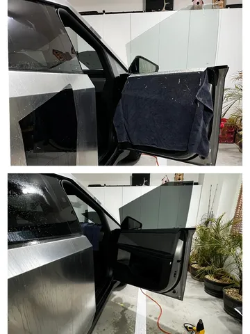 Tesla door tint